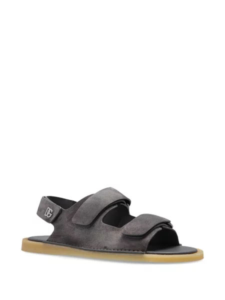 Sandale Dolce & Gabbana din piele gri