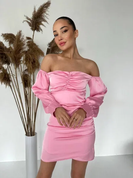 Вечернее платье Uaclothes розовое