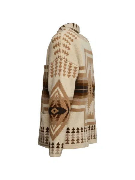 Cardigan Rakki cu imagine cu imprimeu geometric