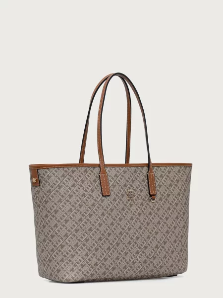 Shopper kabelka Tommy Hilfiger béžová