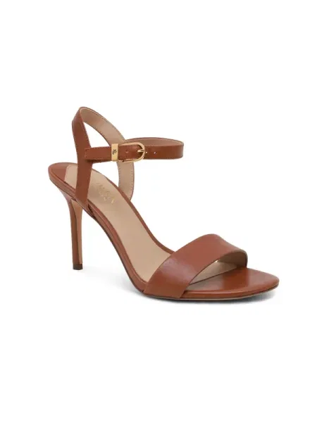 Lauren Ralph Lauren sandale de piele Gwen maro
