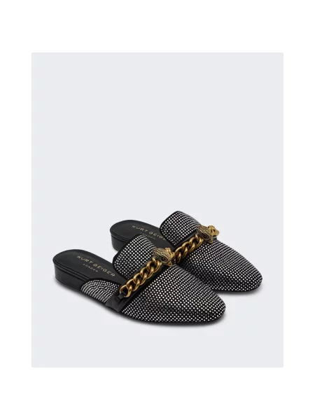 Klapki mules Kurt Geiger czarne