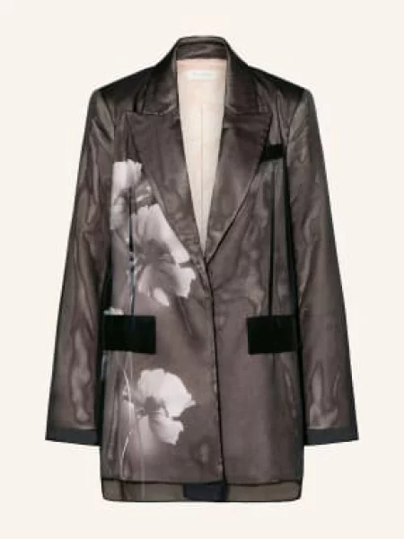 Ted Baker Długa Marynarka Nubiaa schwarz czarna