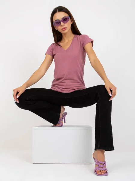 Tricou Fashionhunters roz