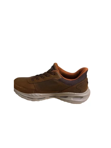 Sneakersy Skechers brązowe