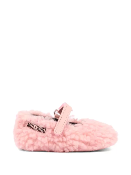 Balerinki dziecięce Moschino różowe
