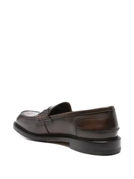 Pantofi loafer Premiata din piele maro