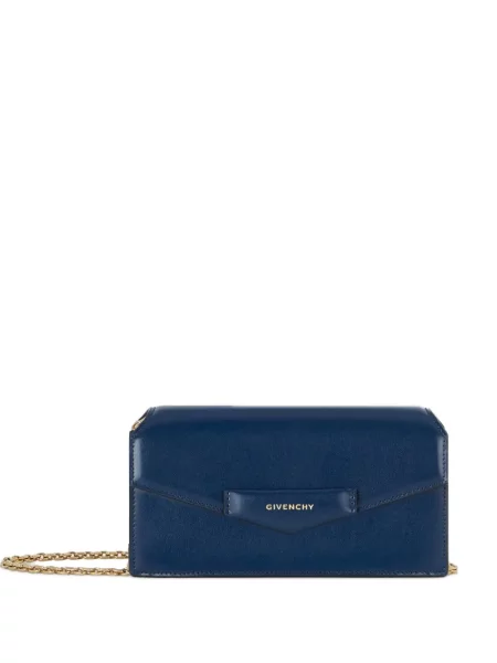 Colier Givenchy din piele albastru