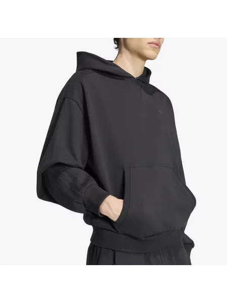Hanorac cu glugă Adidas Originals negru