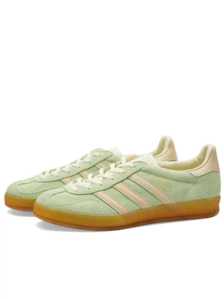Sneakersy Adidas Originals zamszowe zielone