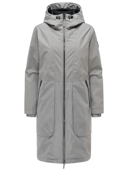 NAVAHOO Palton de primăvară-toamnă Edelumhang gri