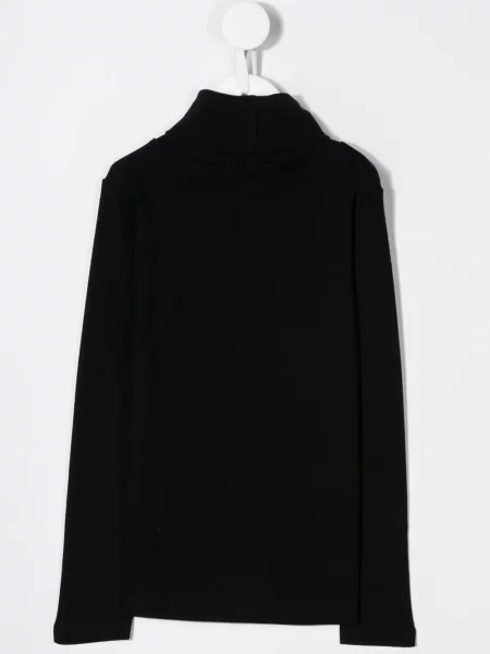 Sweter z golfem dziecięcy Bonpoint czarny