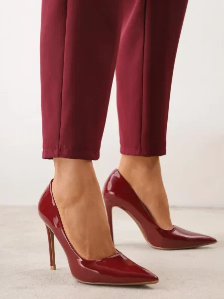 Pantofi stiletto Nipsey Bordo
