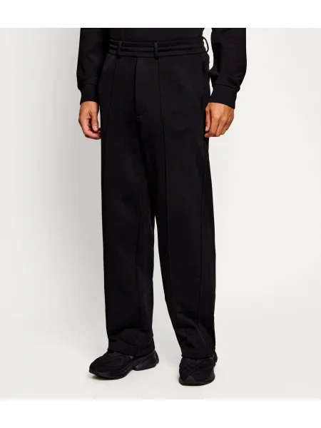 Emporio Armani Pantaloni | Relaxed fit negru