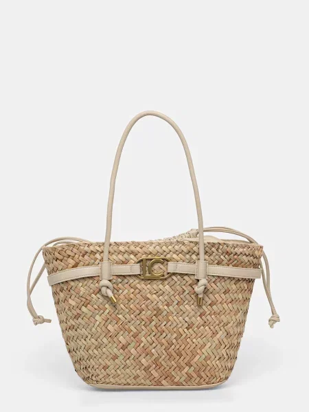 Lola Casademunt torba plażowa beżowa