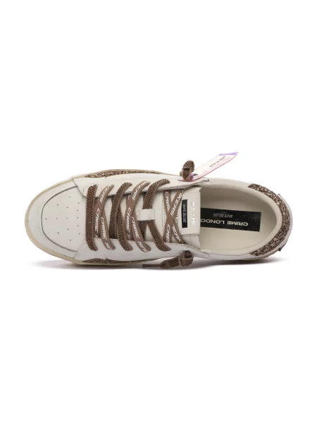 Sneakerși Crime London alb