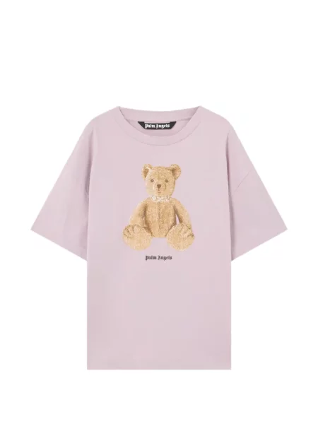 Grafic tricou Palm Angels violet