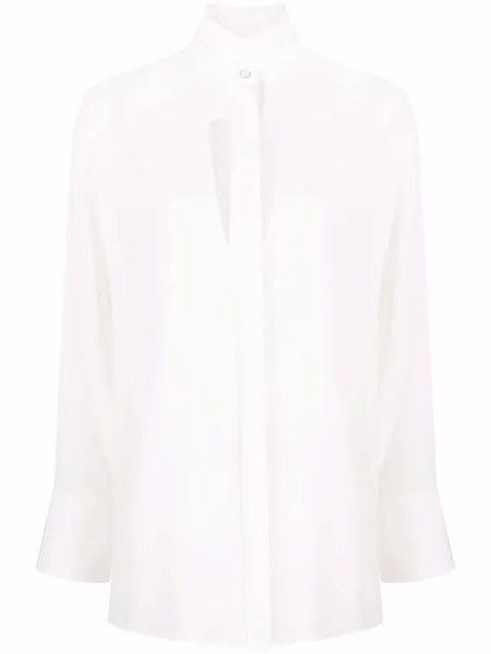 Cămașă Givenchy de mătase alb