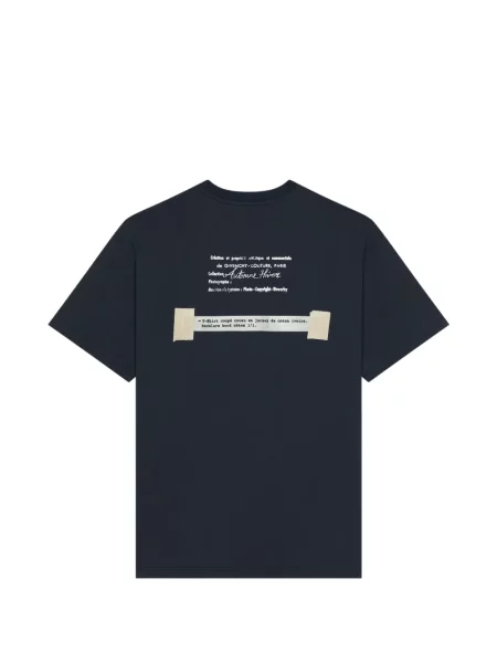 Tricou Givenchy cu imagine albastru