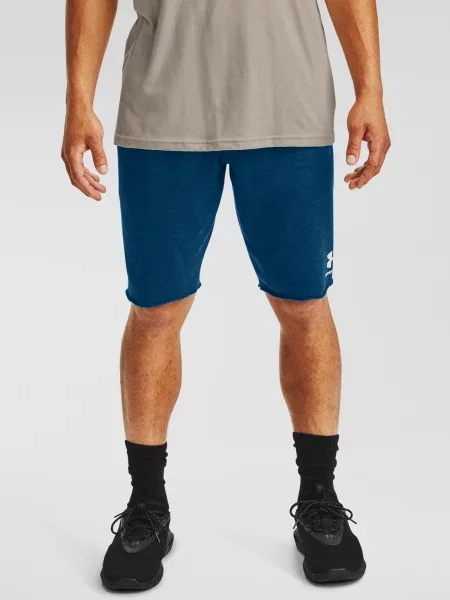 Scurt pantaloni Under Armour din material terry albastru