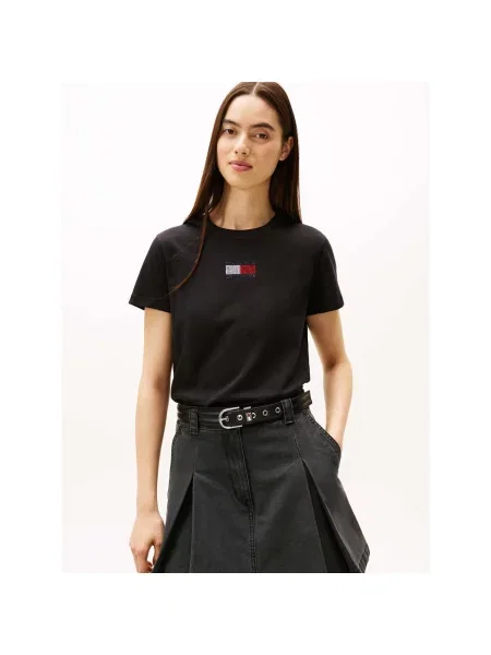 Majica Tommy Jeans crna