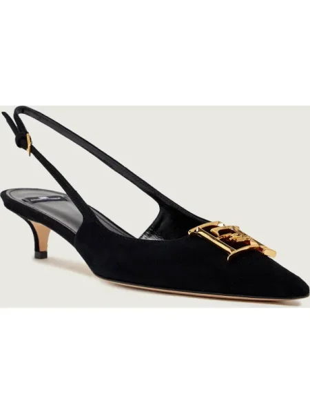 Elisabetta Franchi Pantofi | piele întoarsă negru