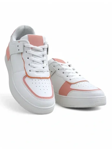 Sneakerși Resti alb