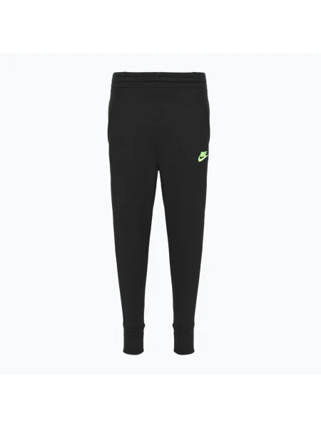 Детски панталон Nike Sportswear Club Fleece black / volt черно