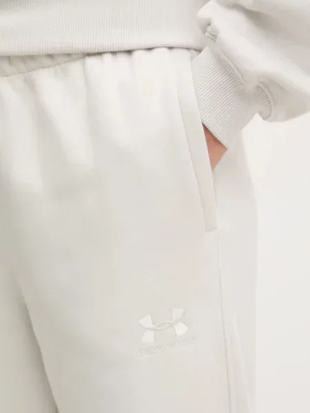 Спортивні штани Under Armour Icon Vida однотонні бежевий