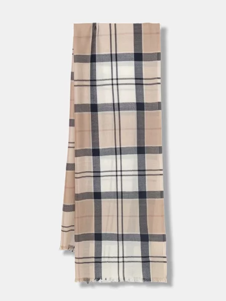 Barbour șal pentru femei din lână merinos Verona bej