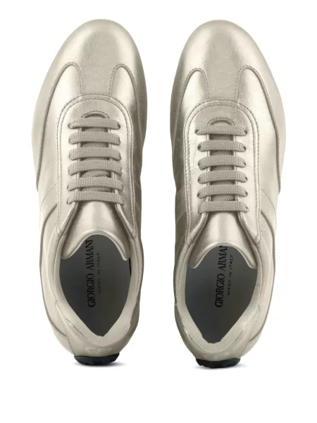 Sneakerși Giorgio Armani din piele