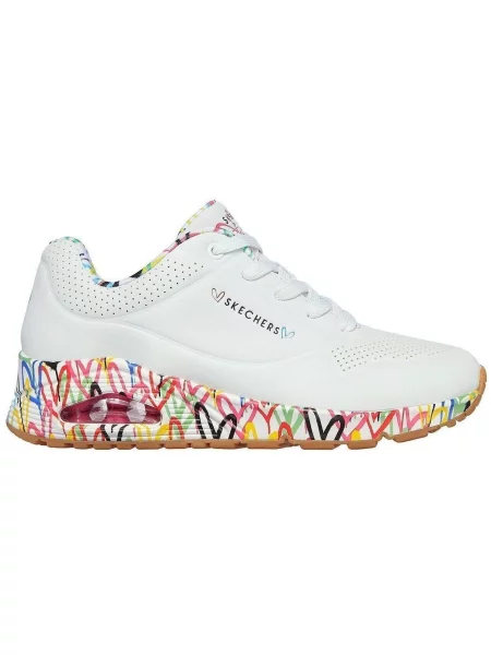 Sneakers Skechers λευκό