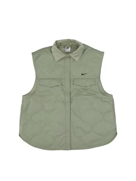 Kamizelka Nike bez rękawów pikowana zielona