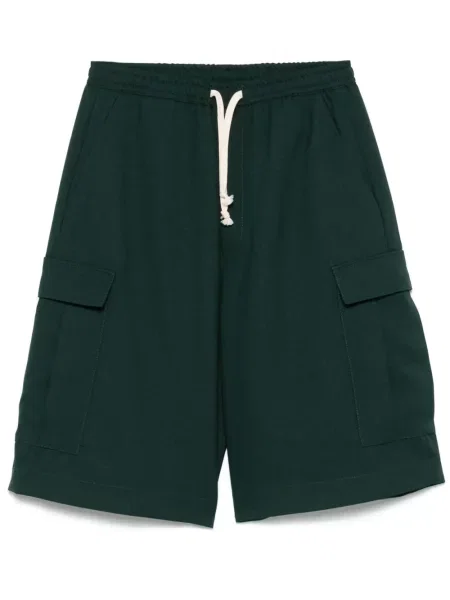 Szerokie szorty Société Anonyme zielone