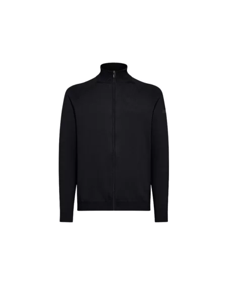 Dzianinowy sweter Rrd czarny