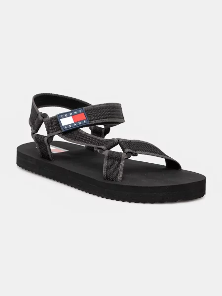 Сандали Tommy Jeans CASUAL SANDAL сиво