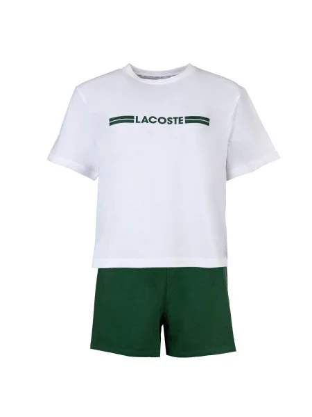 LACOSTE Pyžamo jedle bílá