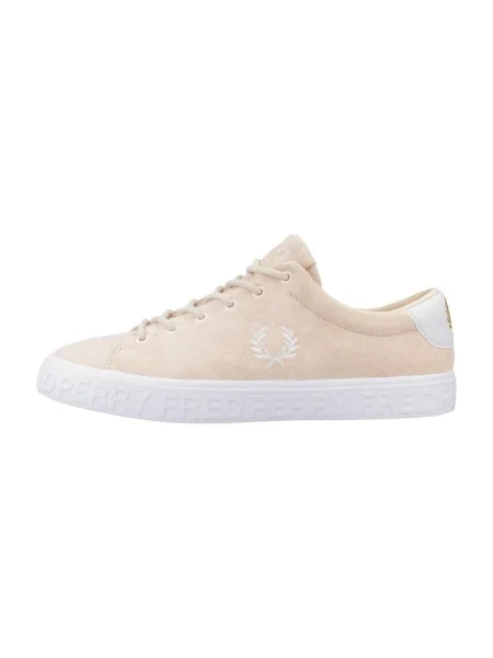 Pantofi Fred Perry din piele de căprioară maro