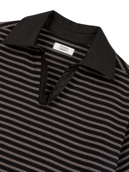 Tricou polo Tomboy negru