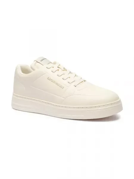 Emporio Armani Bőr sneakers tornacipő