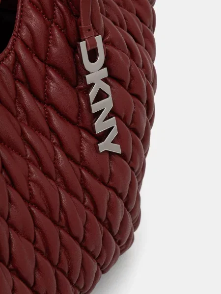 Műbőr kézitáska Dkny piros