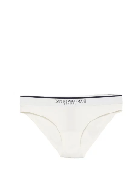 Brief bugyi Emporio Armani autogrammal fehér