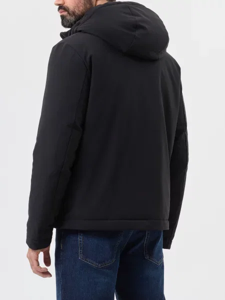 Куртка Ea7 Emporio Armani чорна