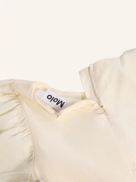 Molo Sukienka Caya Z Koronką Ażurową weiss