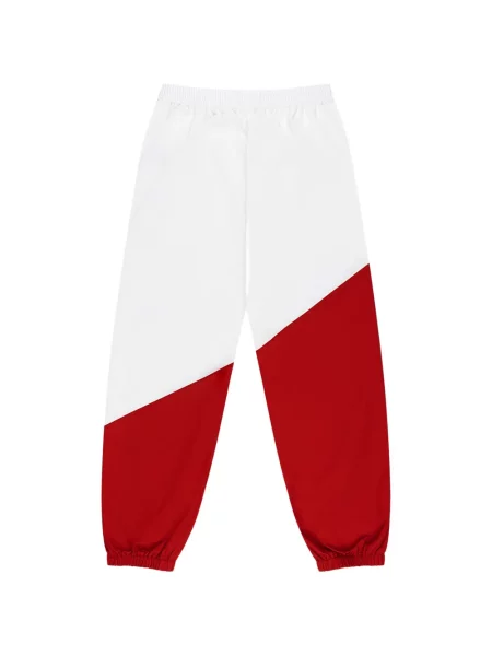 Pantaloni Purple Brand alergare alb