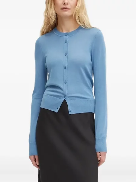 Cardigan Samsøe Samsøe albastru