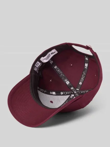 Czapka z daszkiem z czystej bawełny Lacoste Sport