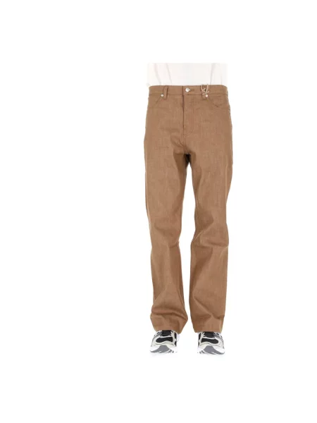 Jeansy A.p.c. brązowe