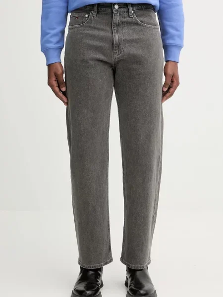 Kavbojke Tommy Jeans siva