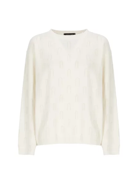 Sweter Fabiana Filippi biały